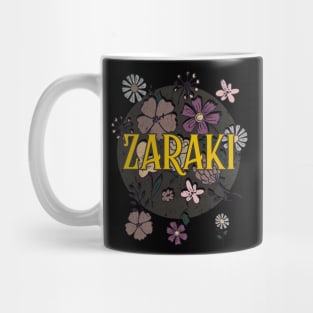 Aesthetic Proud Name Zaraki Flowers Anime Retro Styles Mug